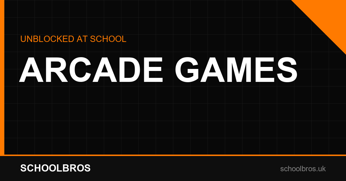 Best unblocked arcade games for school playable free in a browser