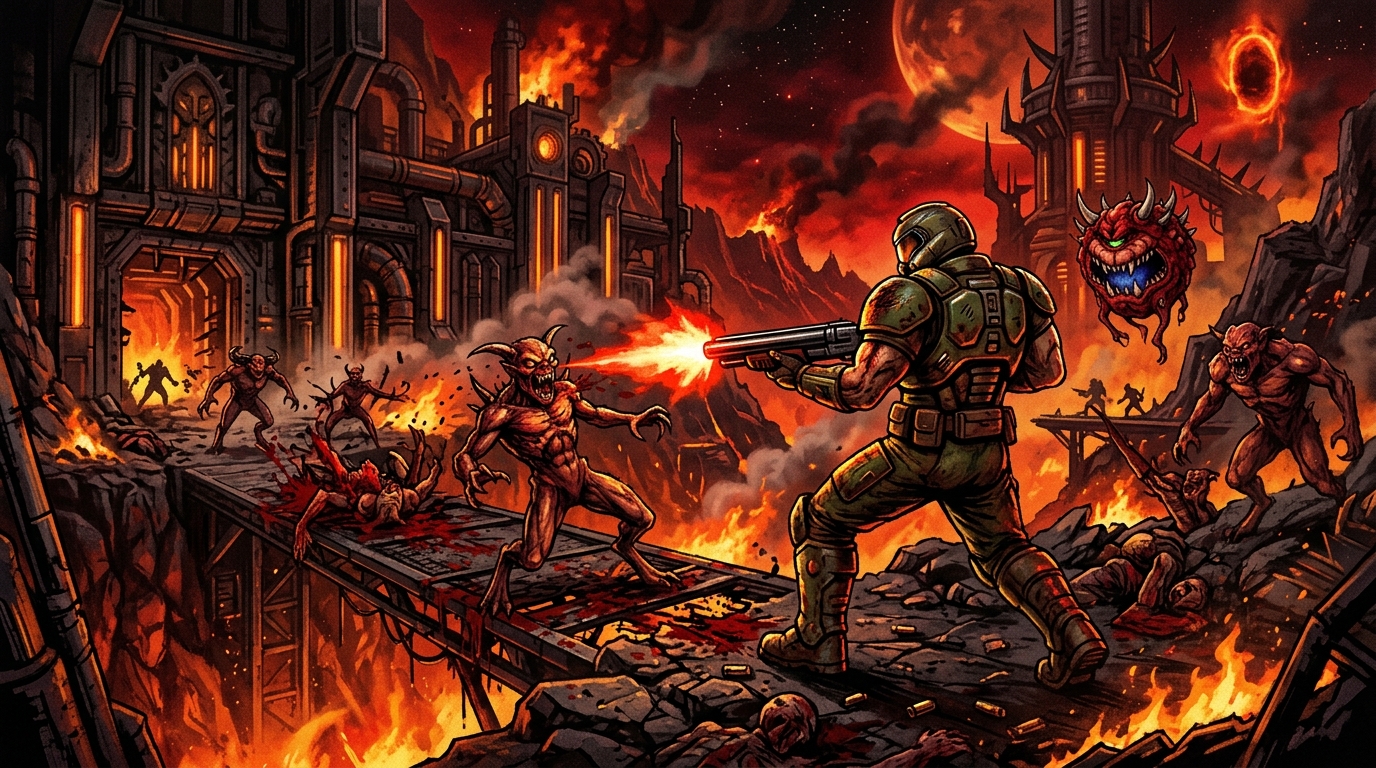 Classic Doom Cheats, Secrets & Weapons Guide: IDDQD, IDKFA & Secret Levels