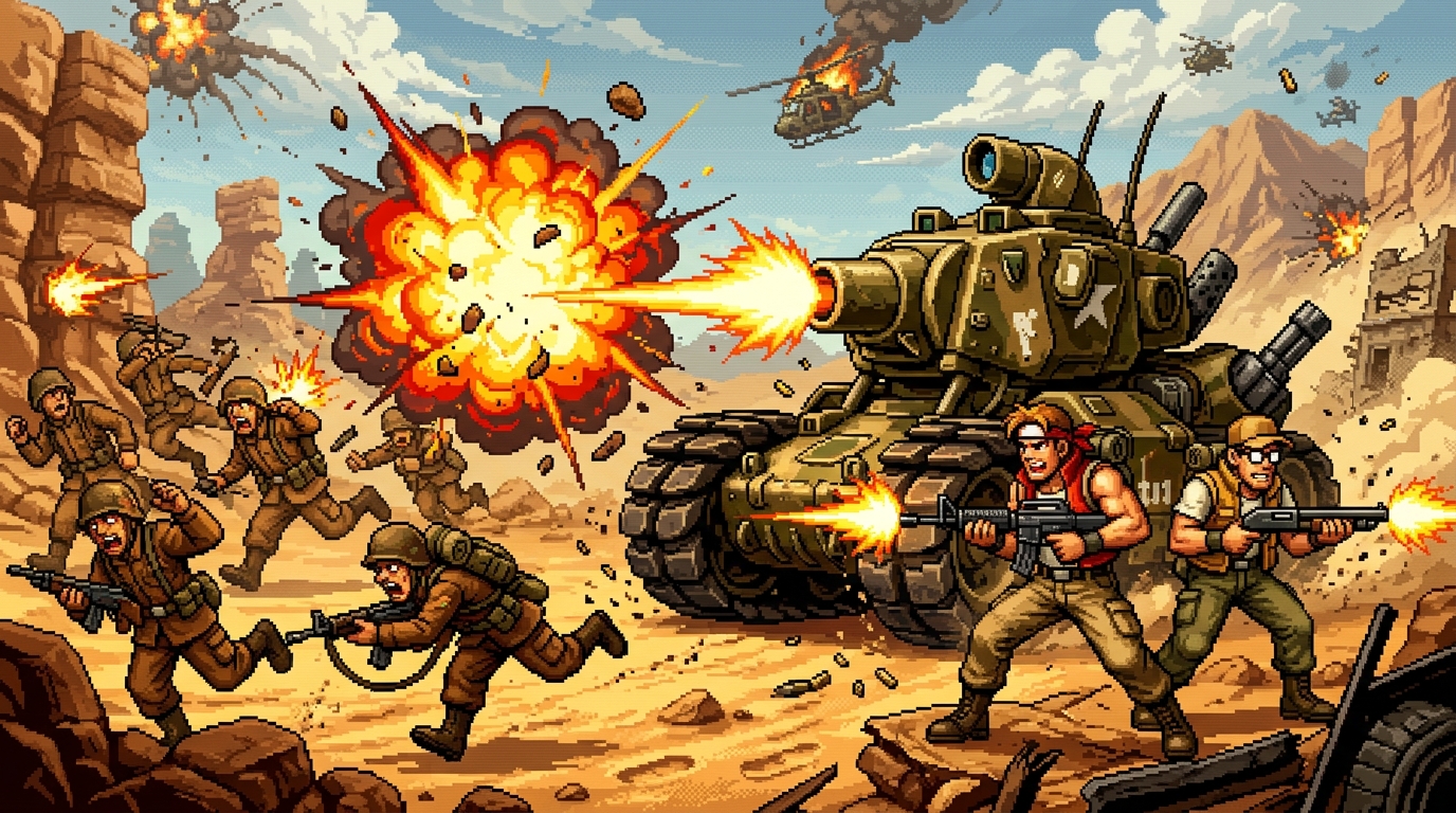 Metal Slug Complete Arsenal & Secrets: Super Vehicles, Heavy Machine Gun & Hidden POWs