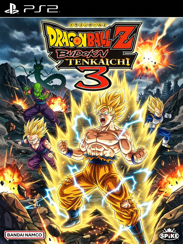 Dragon Ball Z: Budokai Tenkaichi 3 Official Cover Poster