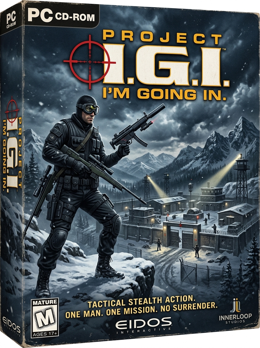 Project I.G.I. I'm Going In Tactical Stealth Gameplay