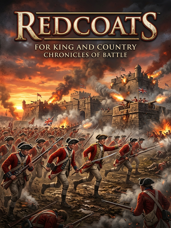 Redcoats: For King and Country Official Cover Poster